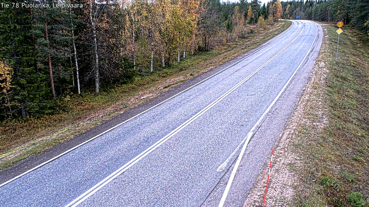 Kelikamerat Kuva Tie 78 Puolanka, Leipivaara, Puolanka, Kainuu