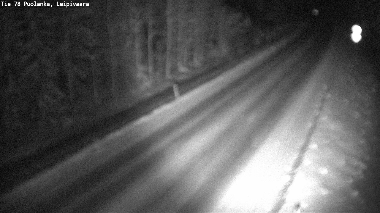 Weather Camera Image Road 78 Puolanka, Leipivaara, Puolanka, Kainuu
