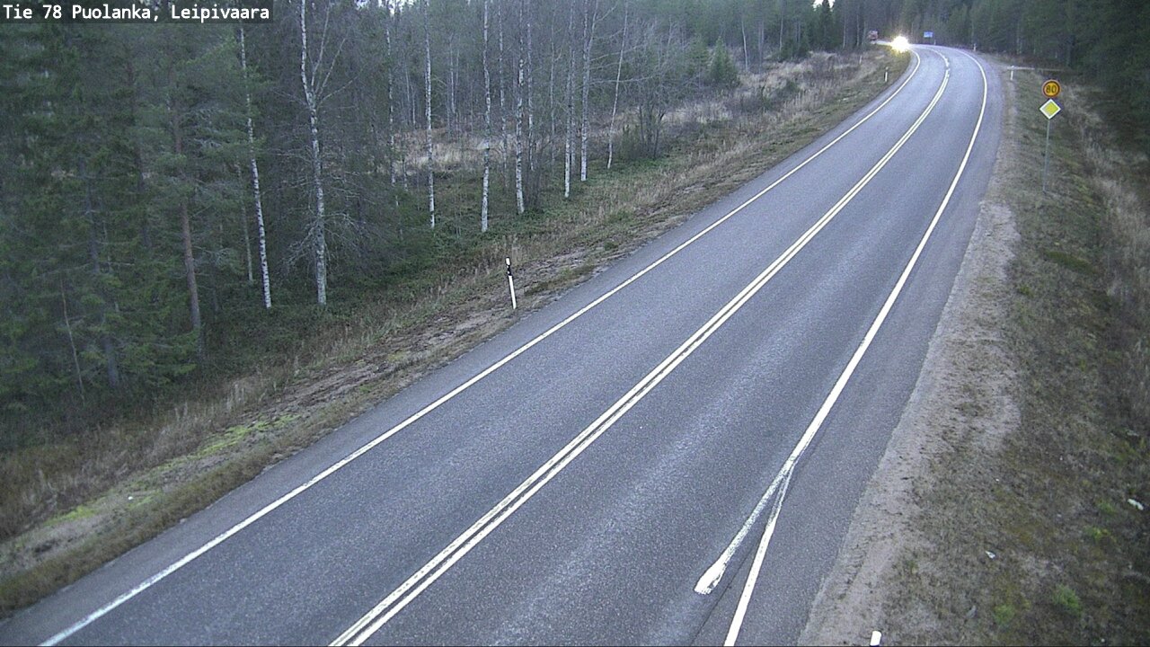 Kelikamerat Kuva Tie 78 Puolanka, Leipivaara, Puolanka, Kainuu