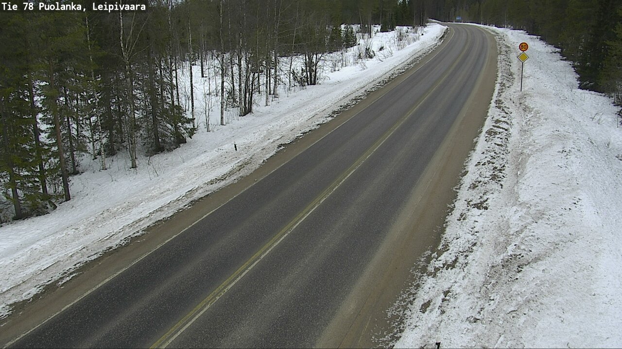 Kelikamerat Kuva Tie 78 Puolanka, Leipivaara, Puolanka, Kainuu