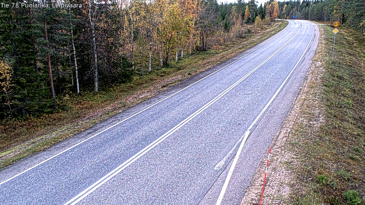 Kelikamerat Kuva Tie 78 Puolanka, Leipivaara, Puolanka, Kainuu