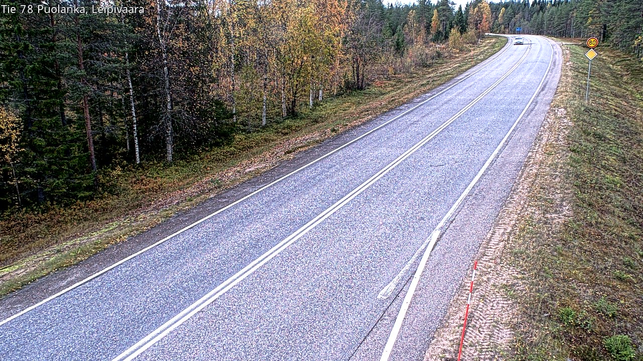 Kelikamerat Kuva Tie 78 Puolanka, Leipivaara, Puolanka, Kainuu