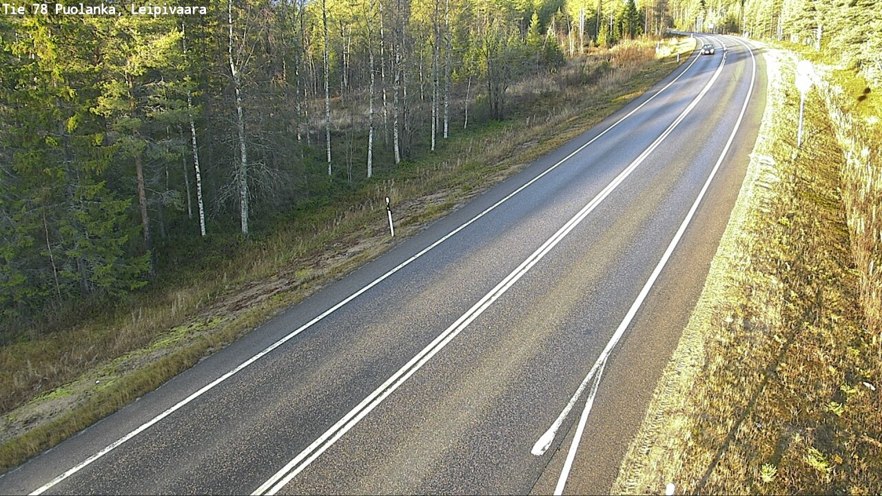 Kelikamerat Kuva Tie 78 Puolanka, Leipivaara, Puolanka, Kainuu