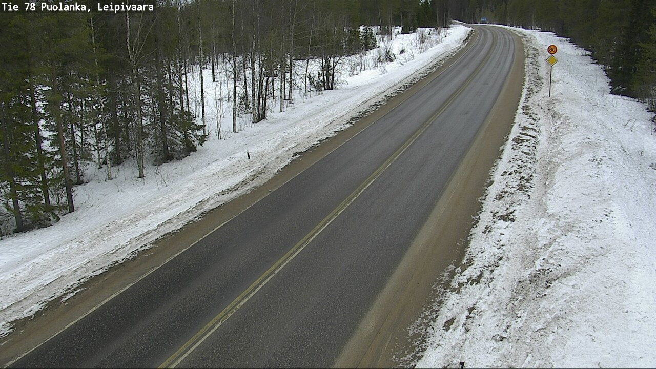 Kelikamerat Kuva Tie 78 Puolanka, Leipivaara, Puolanka, Kainuu
