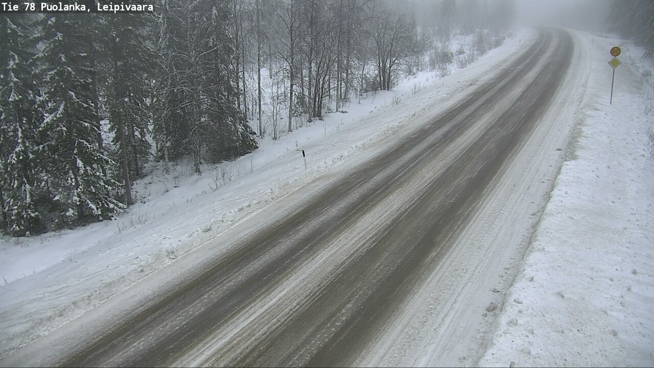 Weather Camera Image Road 78 Puolanka, Leipivaara, Puolanka, Kainuu