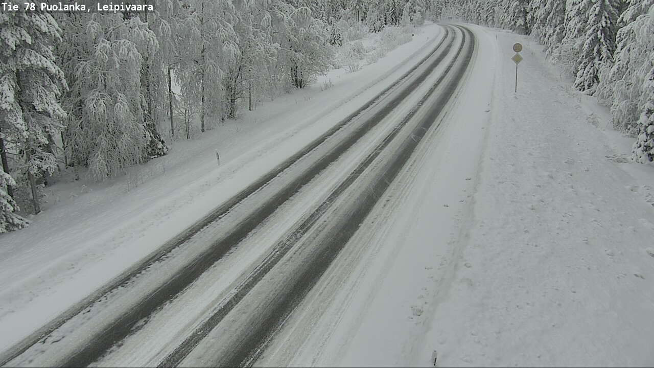 Kelikamerat Kuva Tie 78 Puolanka, Leipivaara, Puolanka, Kainuu