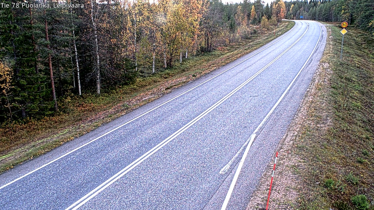 Kelikamerat Kuva Tie 78 Puolanka, Leipivaara, Puolanka, Kainuu