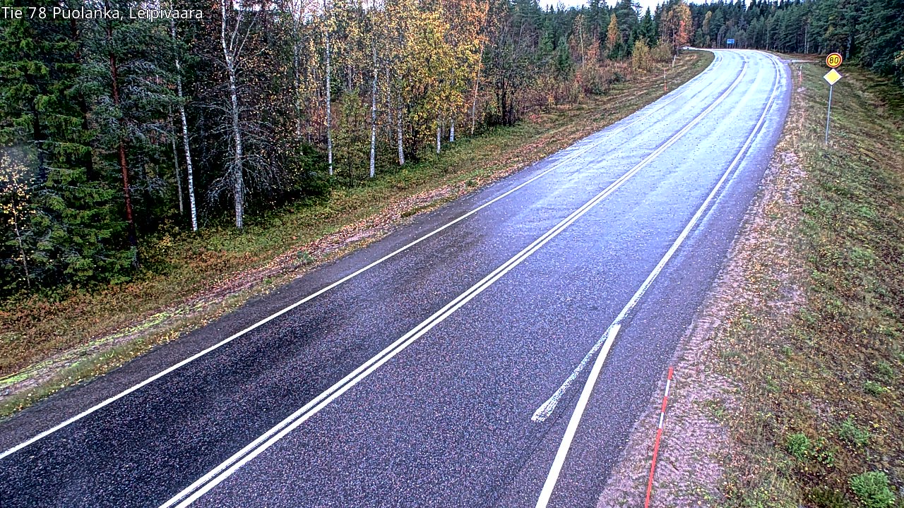 Kelikamerat Kuva Tie 78 Puolanka, Leipivaara, Puolanka, Kainuu