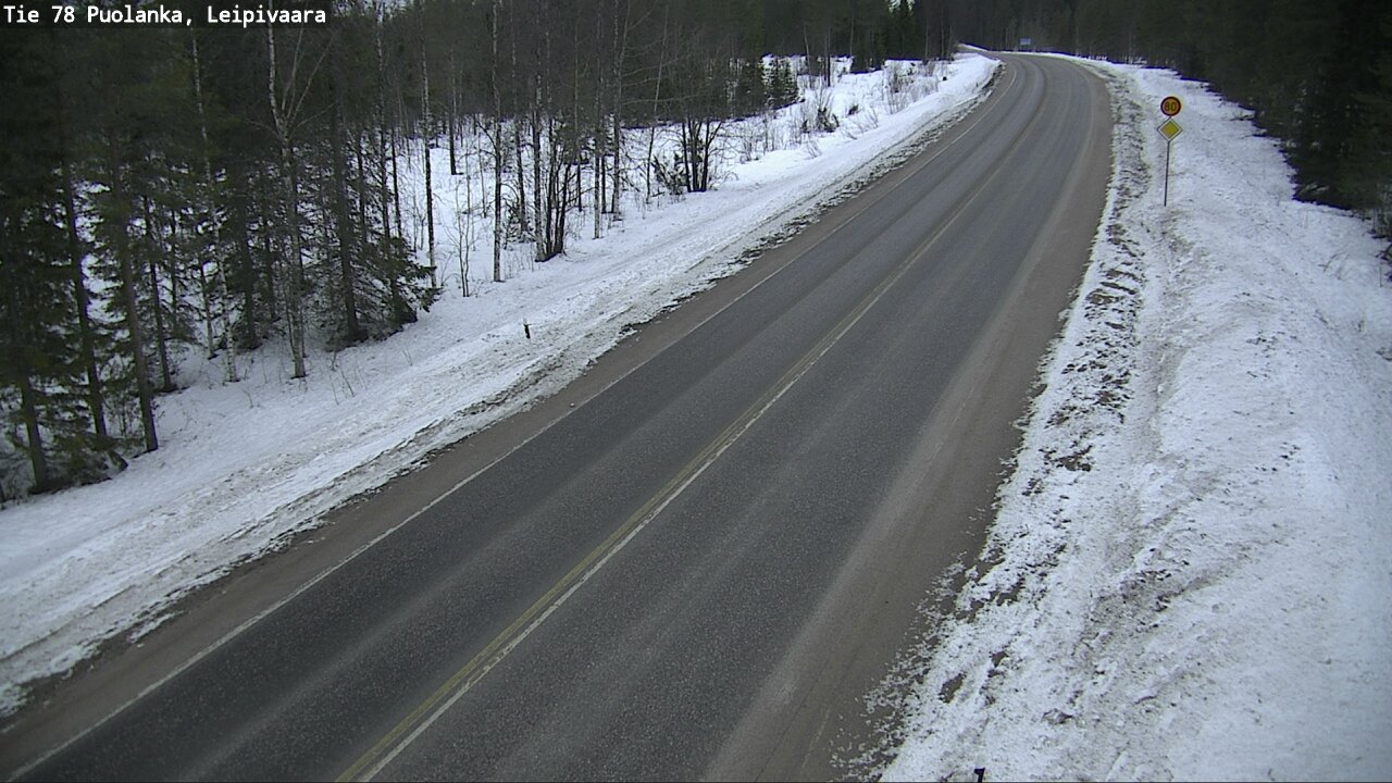 Kelikamerat Kuva Tie 78 Puolanka, Leipivaara, Puolanka, Kainuu