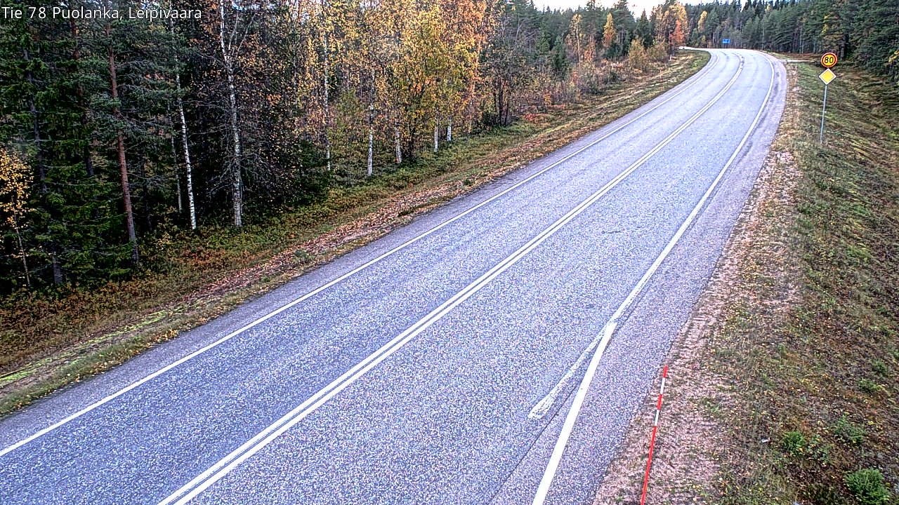 Kelikamerat Kuva Tie 78 Puolanka, Leipivaara, Puolanka, Kainuu