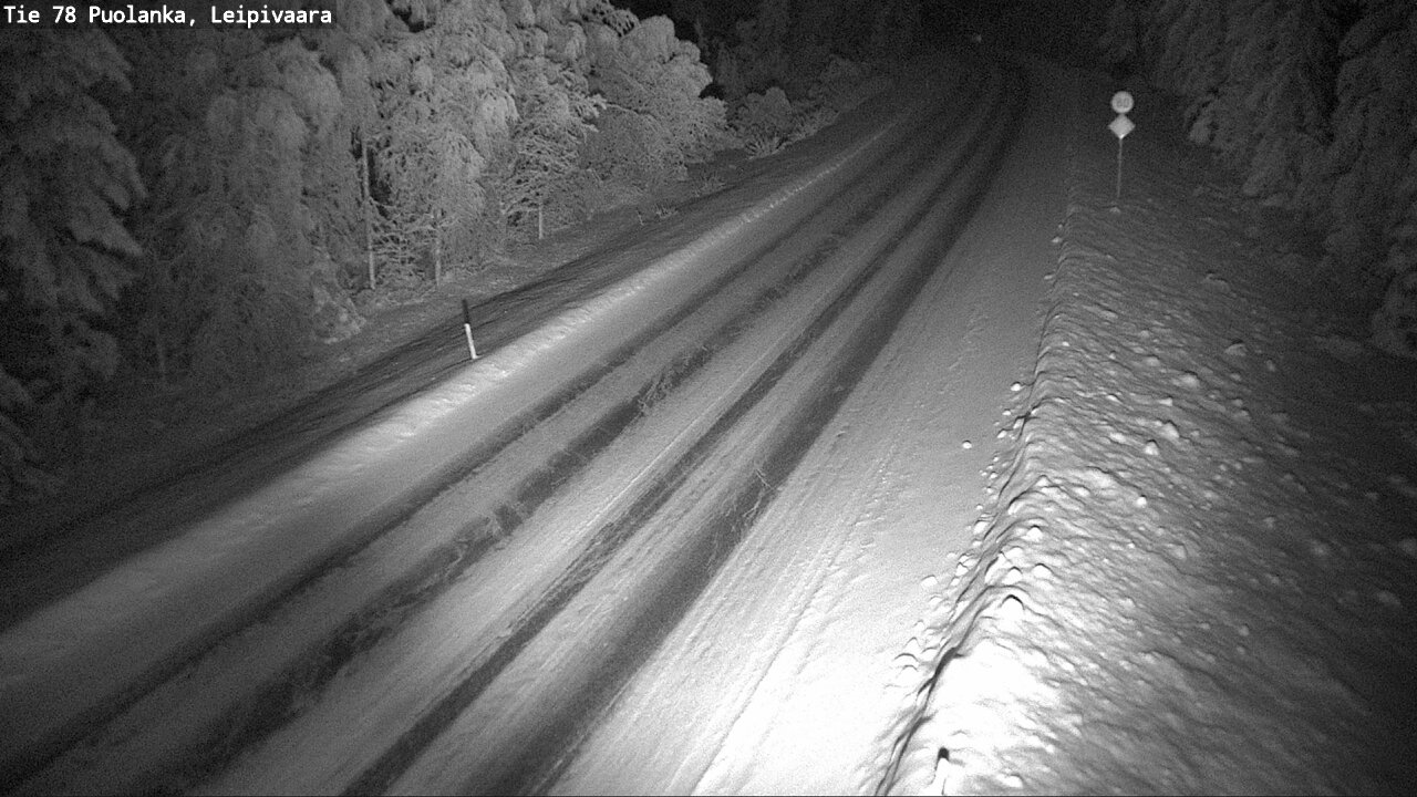 Kelikamerat Kuva Tie 78 Puolanka, Leipivaara, Puolanka, Kainuu