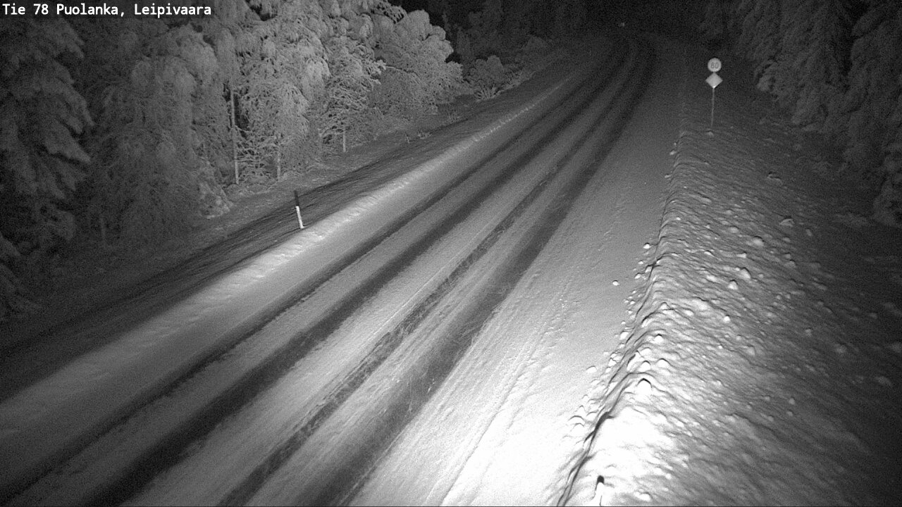 Kelikamerat Kuva Tie 78 Puolanka, Leipivaara, Puolanka, Kainuu