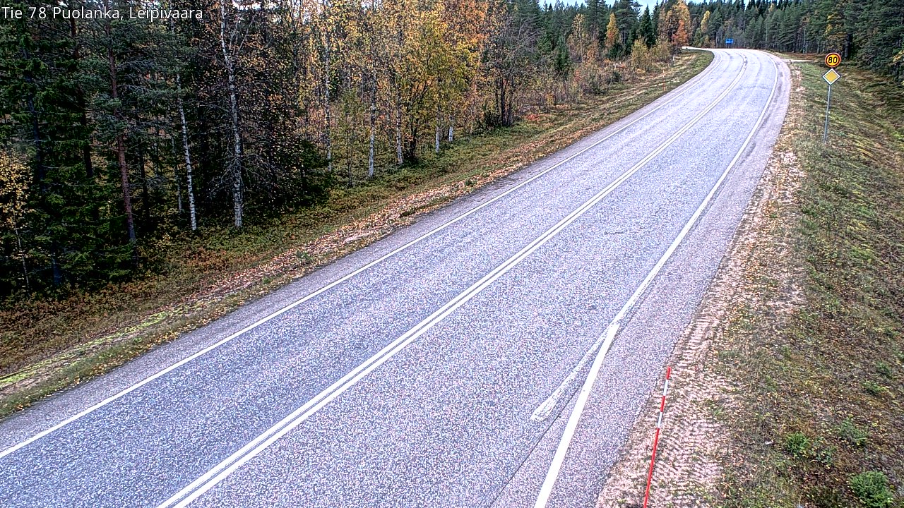 Kelikamerat Kuva Tie 78 Puolanka, Leipivaara, Puolanka, Kainuu