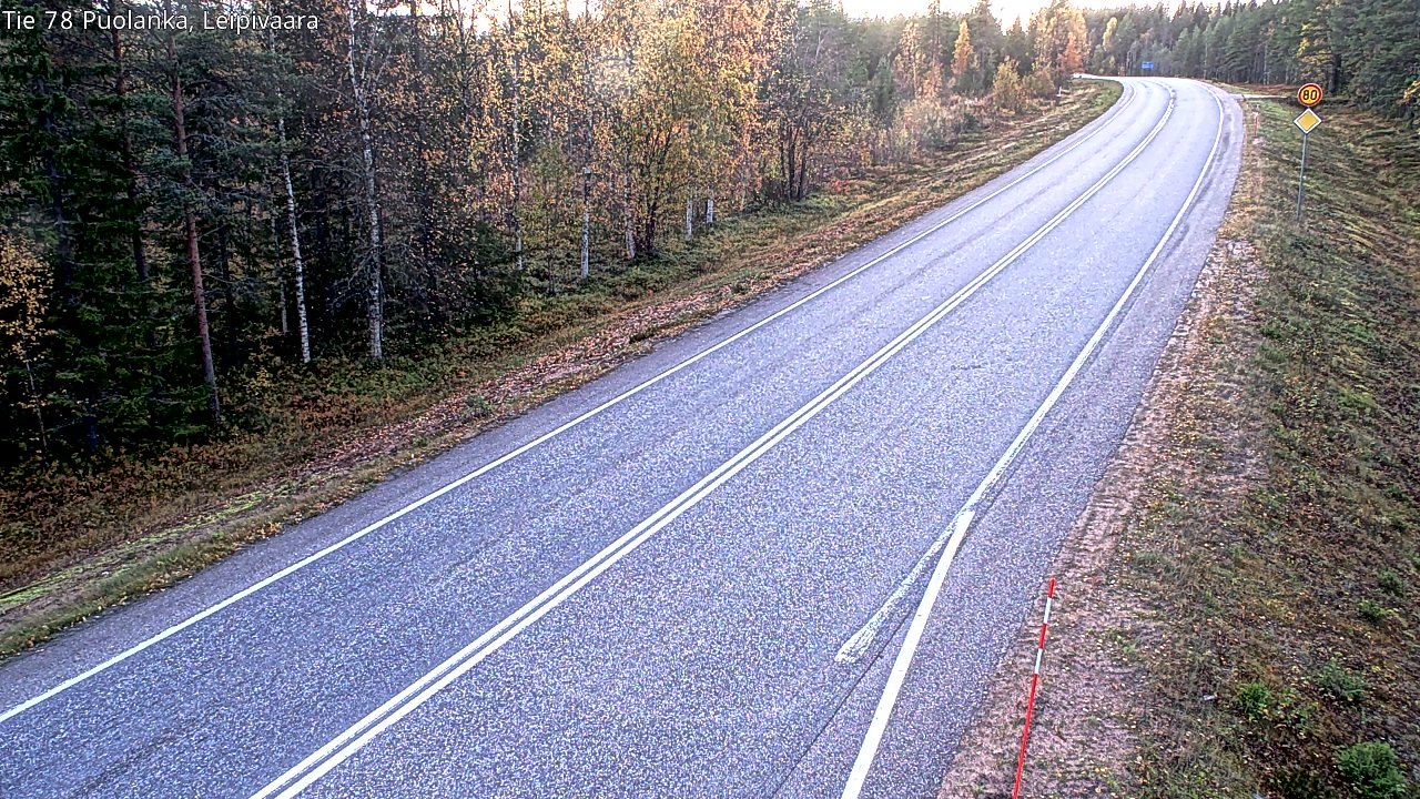 Kelikamerat Kuva Tie 78 Puolanka, Leipivaara, Puolanka, Kainuu