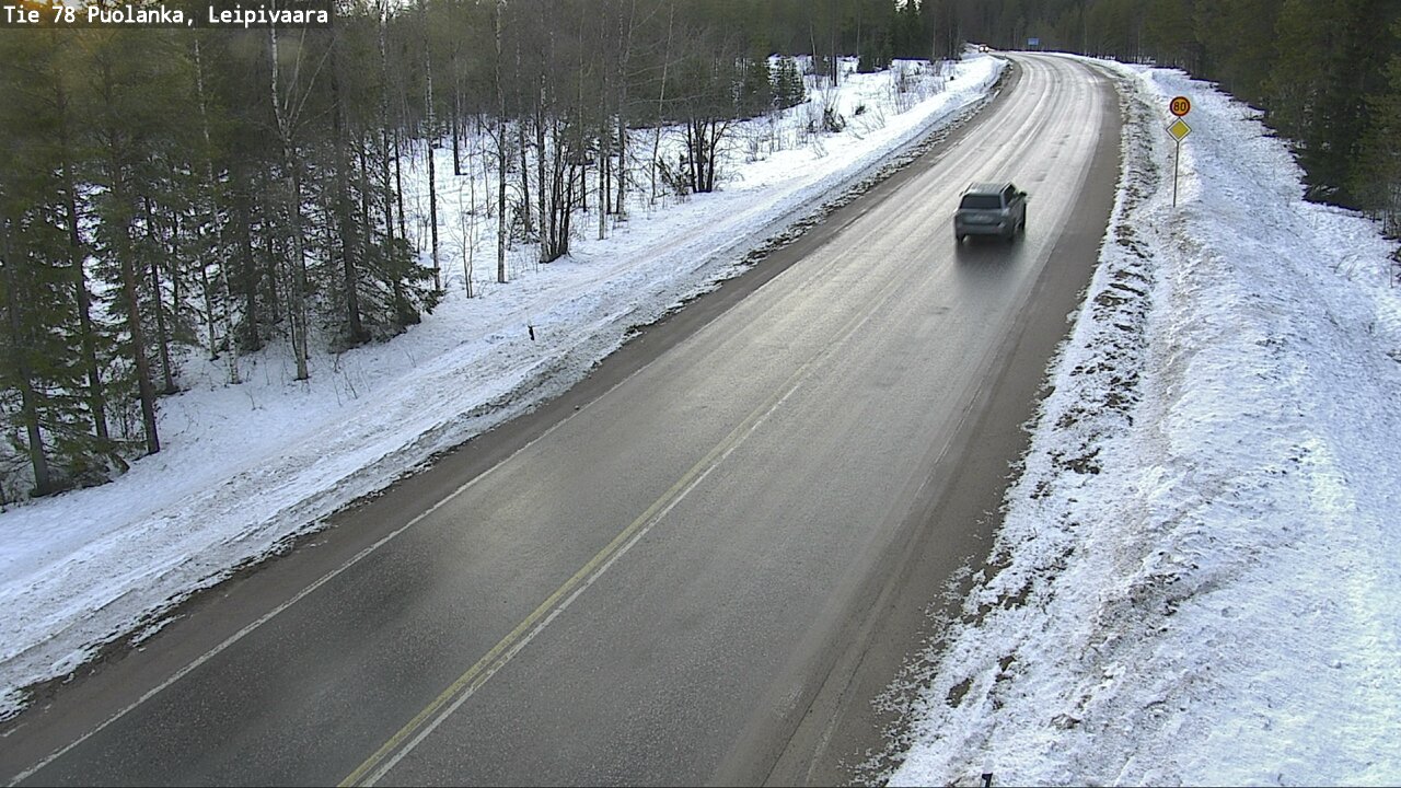 Kelikamerat Kuva Tie 78 Puolanka, Leipivaara, Puolanka, Kainuu