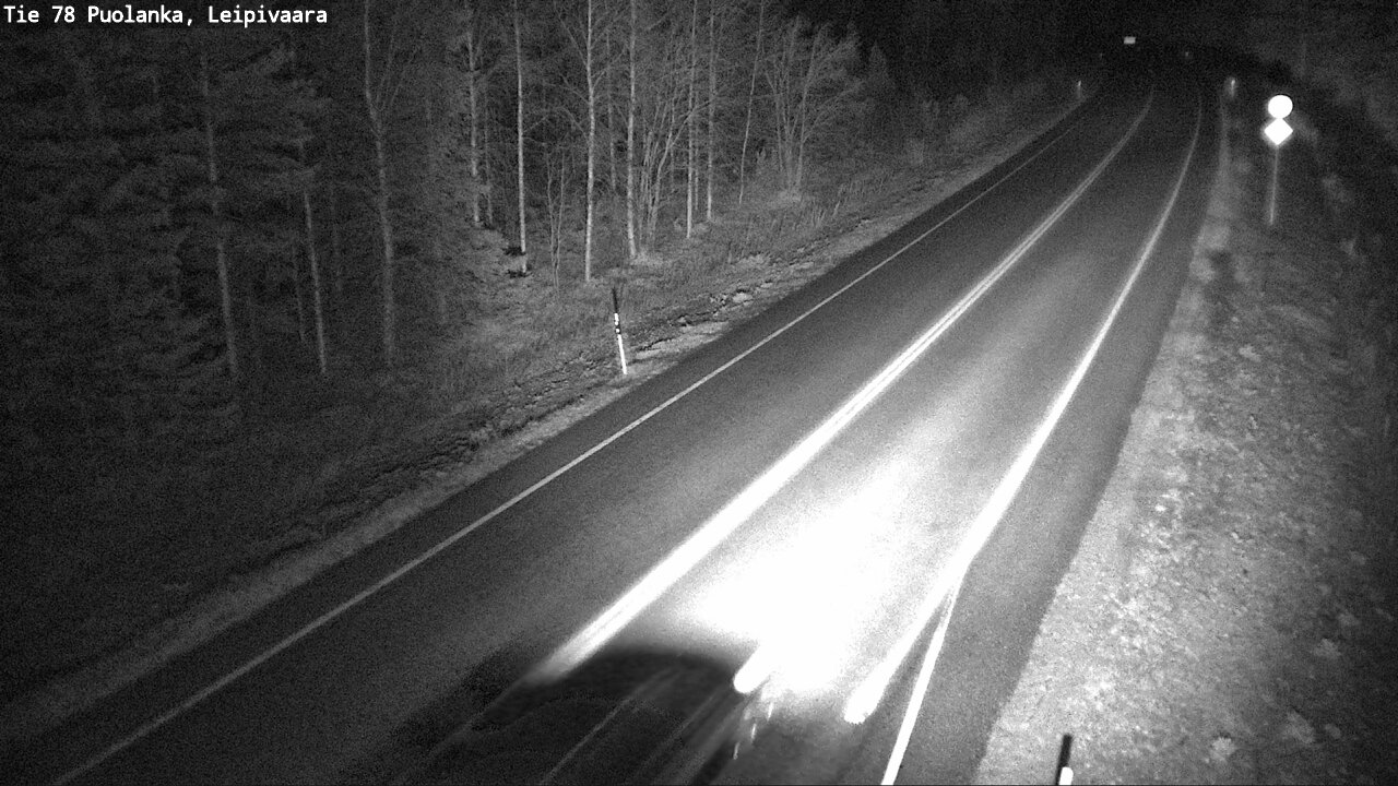 Kelikamerat Kuva Tie 78 Puolanka, Leipivaara, Puolanka, Kainuu