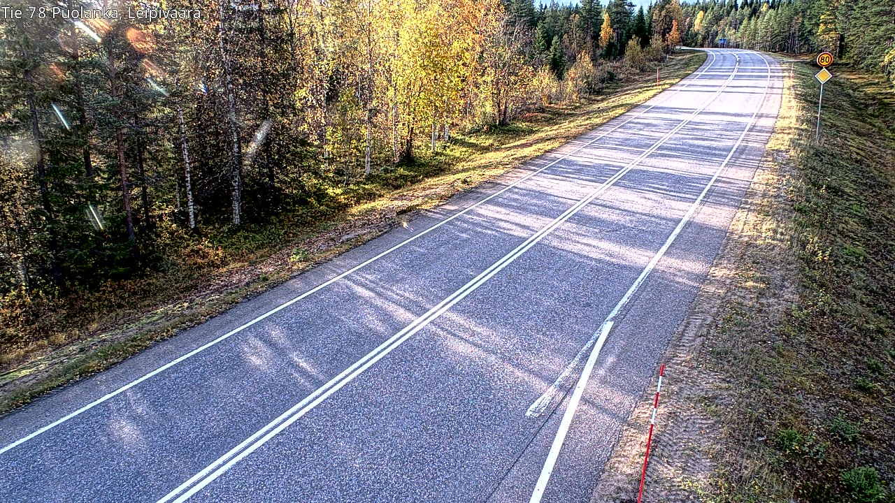 Kelikamerat Kuva Tie 78 Puolanka, Leipivaara, Puolanka, Kainuu