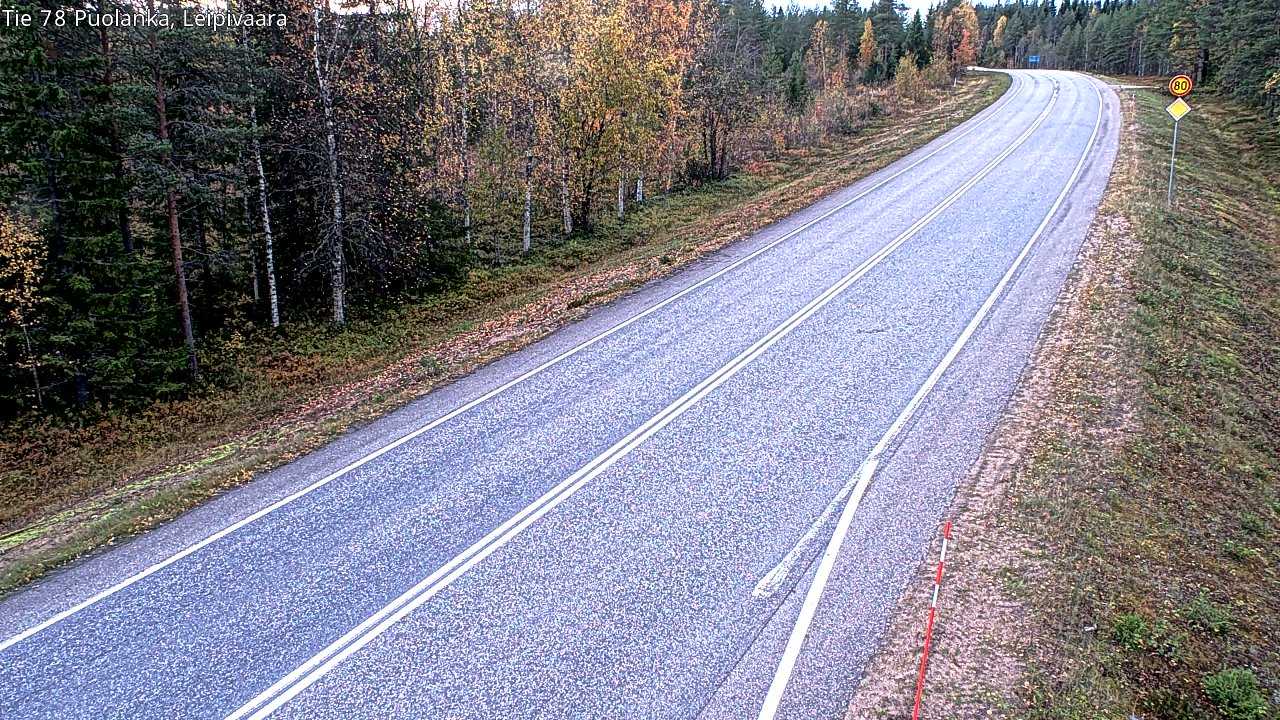 Kelikamerat Kuva Tie 78 Puolanka, Leipivaara, Puolanka, Kainuu
