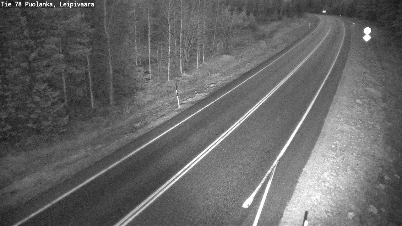 Kelikamerat Kuva Tie 78 Puolanka, Leipivaara, Puolanka, Kainuu