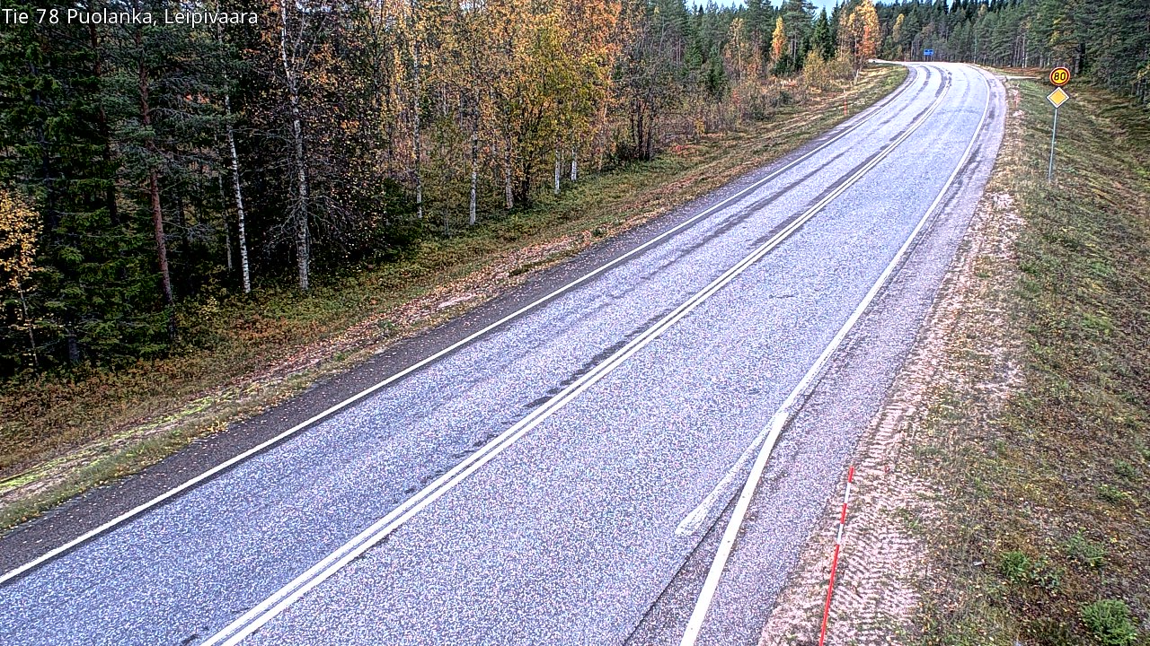 Kelikamerat Kuva Tie 78 Puolanka, Leipivaara, Puolanka, Kainuu