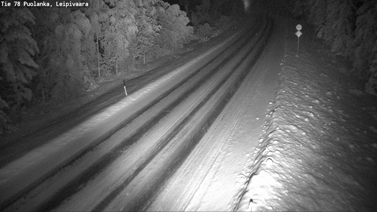 Kelikamerat Kuva Tie 78 Puolanka, Leipivaara, Puolanka, Kainuu