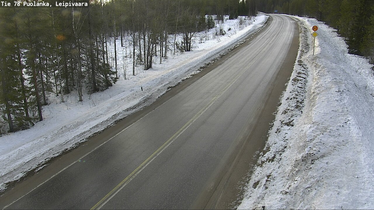 Kelikamerat Kuva Tie 78 Puolanka, Leipivaara, Puolanka, Kainuu