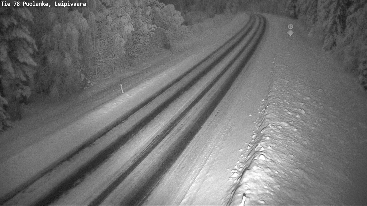 Kelikamerat Kuva Tie 78 Puolanka, Leipivaara, Puolanka, Kainuu