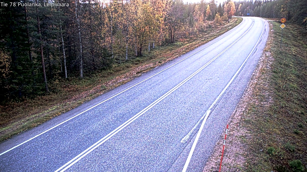 Kelikamerat Kuva Tie 78 Puolanka, Leipivaara, Puolanka, Kainuu