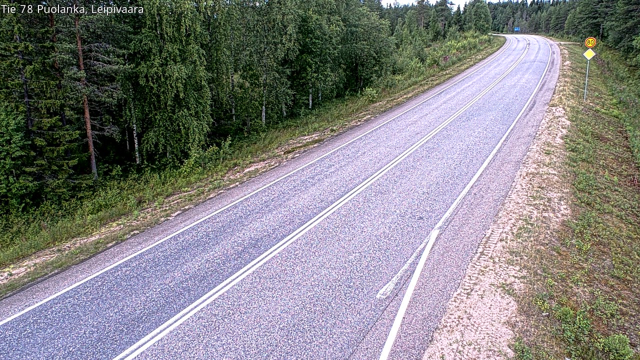 Kelikamerat Kuva Tie 78 Puolanka, Leipivaara, Puolanka, Kainuu