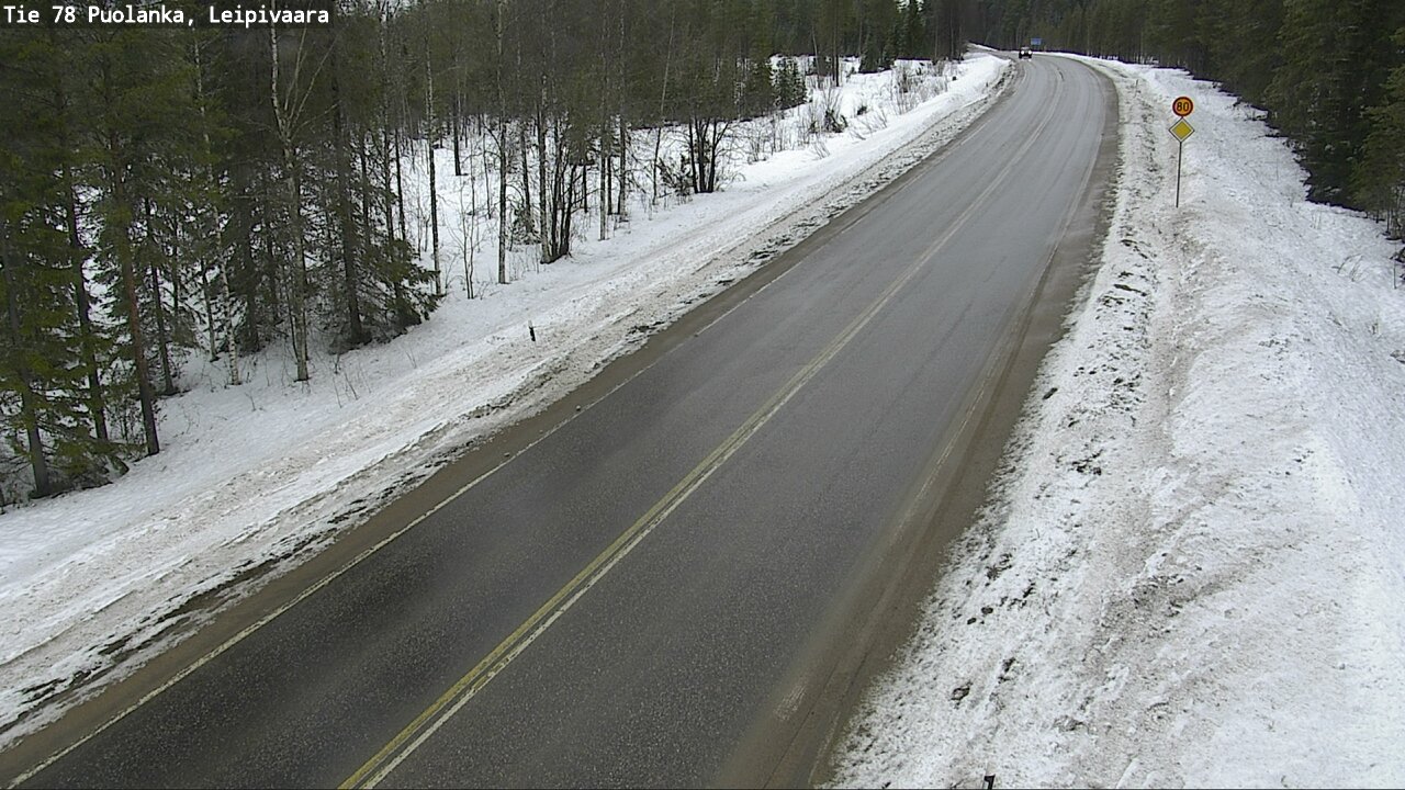 Kelikamerat Kuva Tie 78 Puolanka, Leipivaara, Puolanka, Kainuu