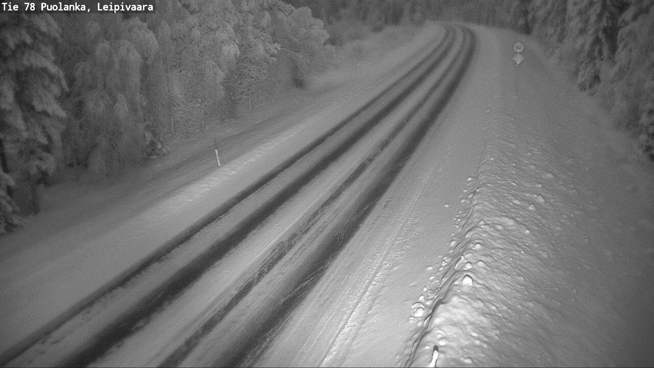 Kelikamerat Kuva Tie 78 Puolanka, Leipivaara, Puolanka, Kainuu