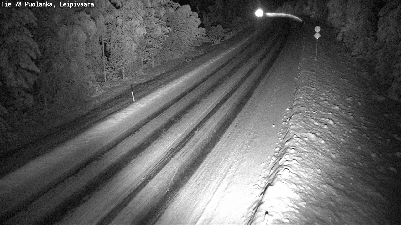 Kelikamerat Kuva Tie 78 Puolanka, Leipivaara, Puolanka, Kainuu