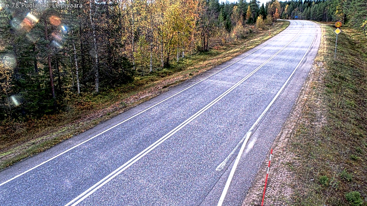 Kelikamerat Kuva Tie 78 Puolanka, Leipivaara, Puolanka, Kainuu