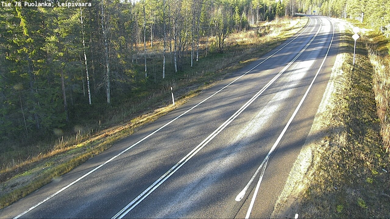 Kelikamerat Kuva Tie 78 Puolanka, Leipivaara, Puolanka, Kainuu