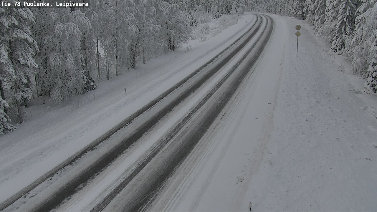 Kelikamerat Kuva Tie 78 Puolanka, Leipivaara, Puolanka, Kainuu