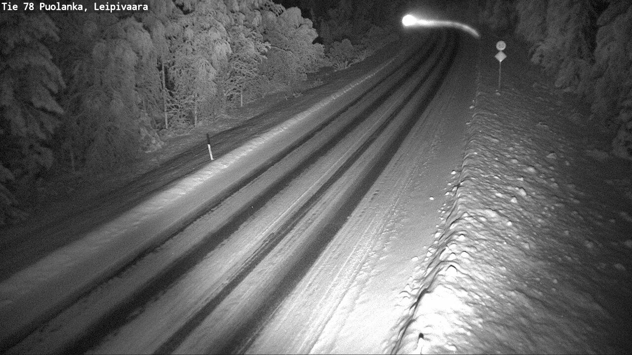 Kelikamerat Kuva Tie 78 Puolanka, Leipivaara, Puolanka, Kainuu