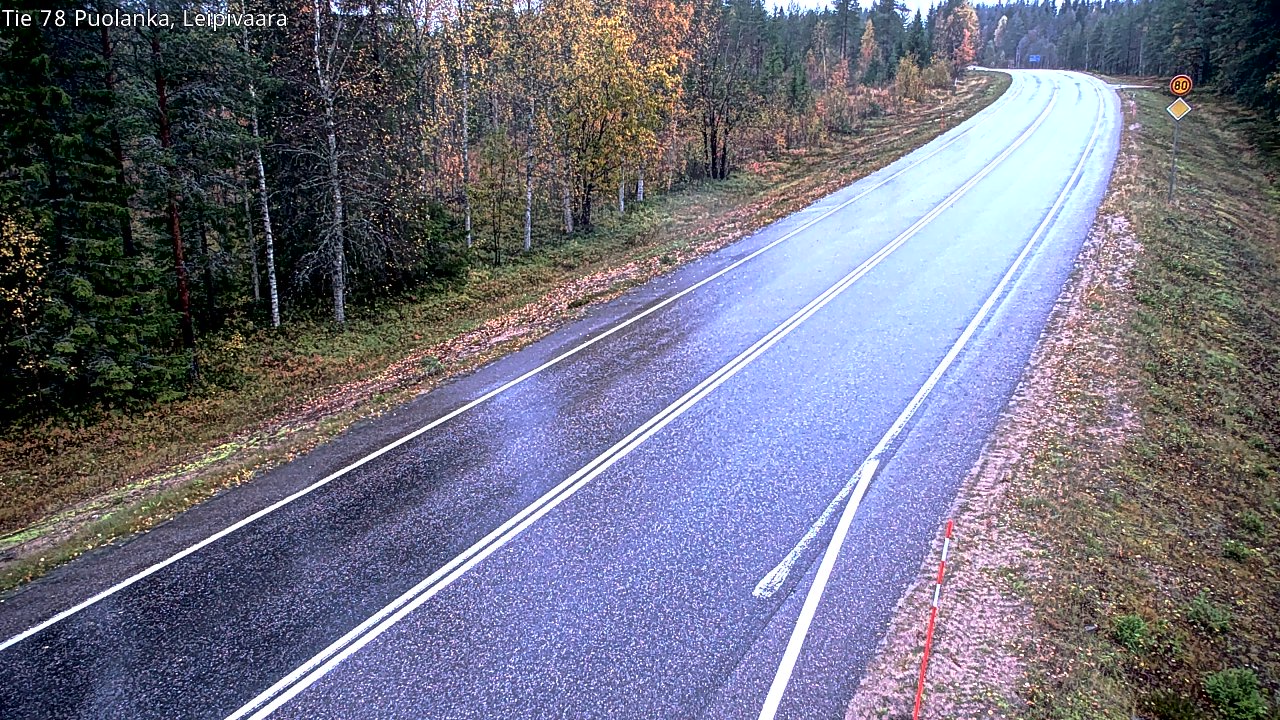 Kelikamerat Kuva Tie 78 Puolanka, Leipivaara, Puolanka, Kainuu