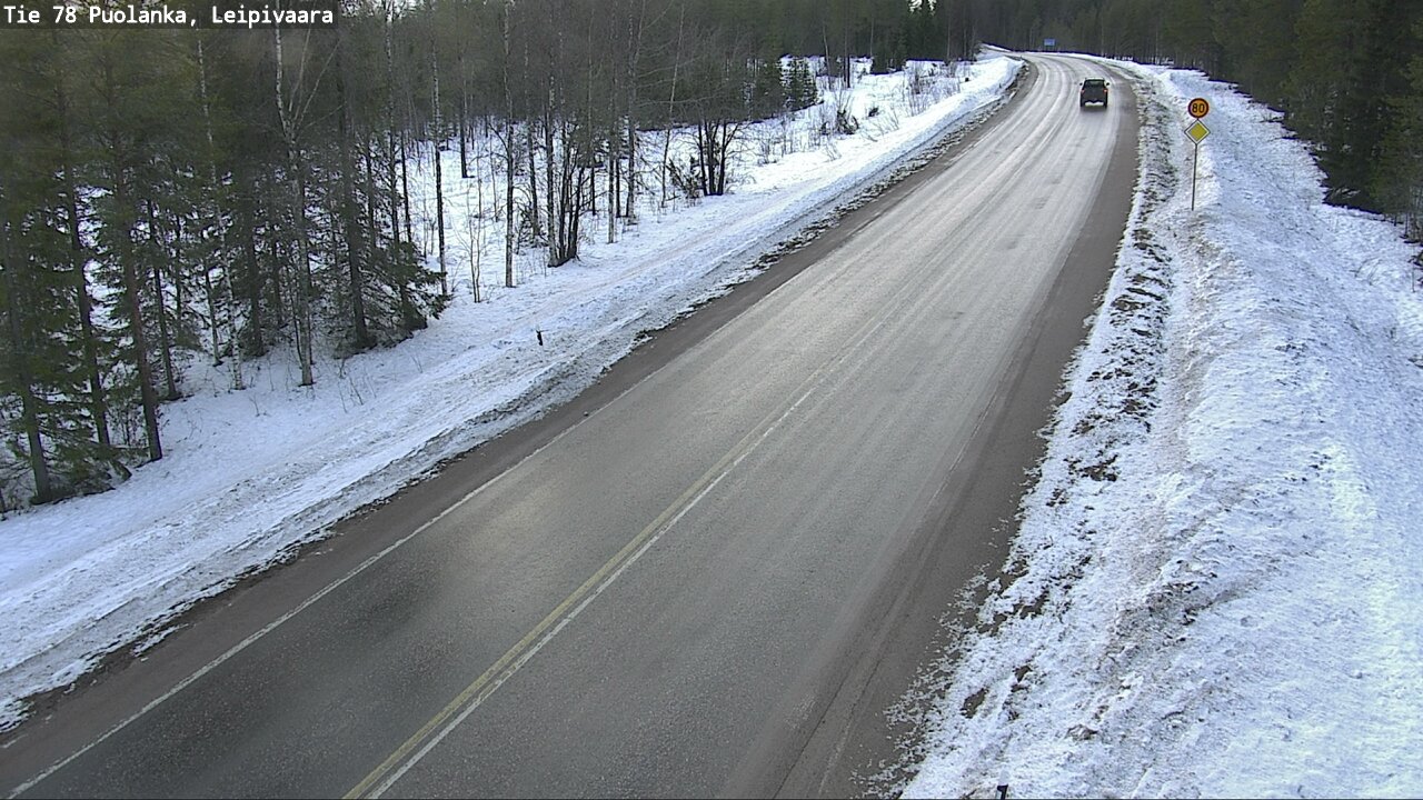 Kelikamerat Kuva Tie 78 Puolanka, Leipivaara, Puolanka, Kainuu