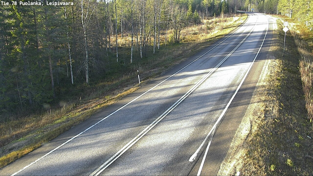 Kelikamerat Kuva Tie 78 Puolanka, Leipivaara, Puolanka, Kainuu