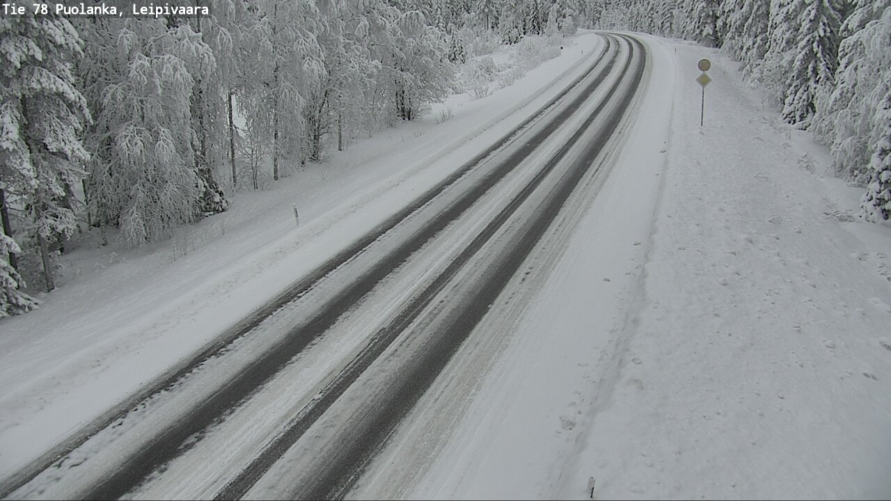 Kelikamerat Kuva Tie 78 Puolanka, Leipivaara, Puolanka, Kainuu