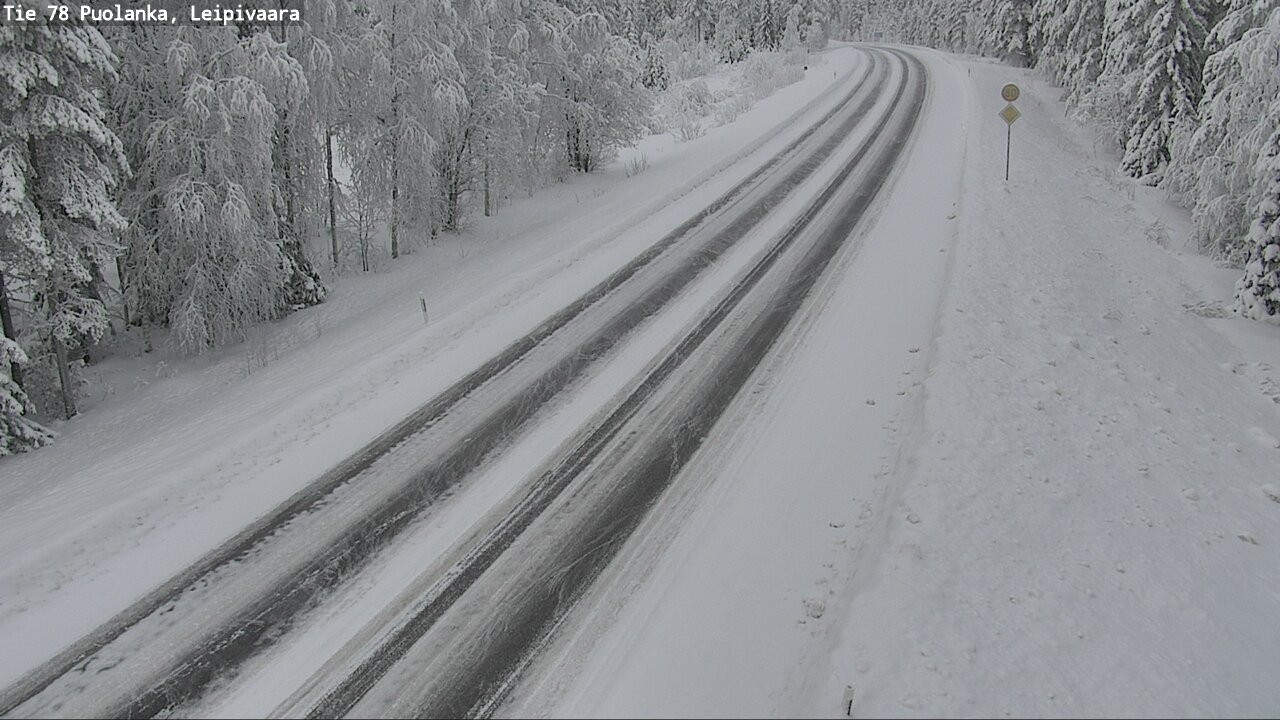Kelikamerat Kuva Tie 78 Puolanka, Leipivaara, Puolanka, Kainuu