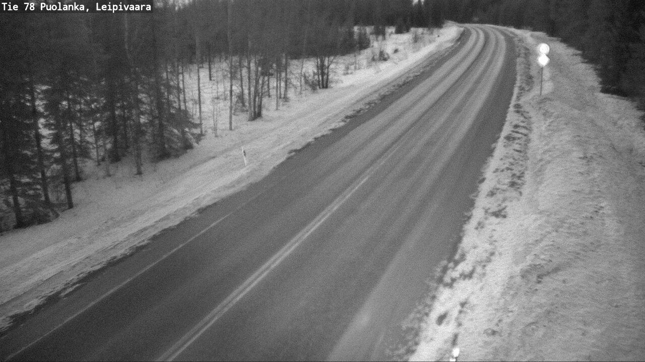 Kelikamerat Kuva Tie 78 Puolanka, Leipivaara, Puolanka, Kainuu