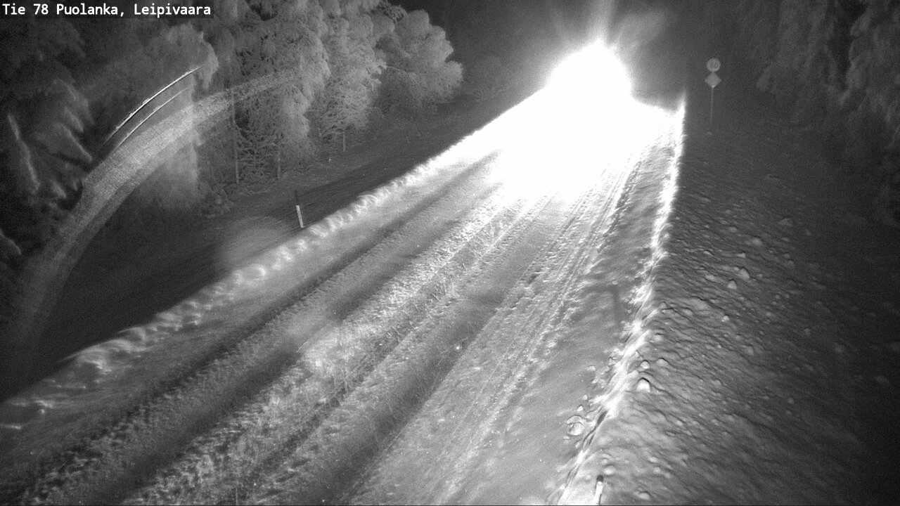 Kelikamerat Kuva Tie 78 Puolanka, Leipivaara, Puolanka, Kainuu