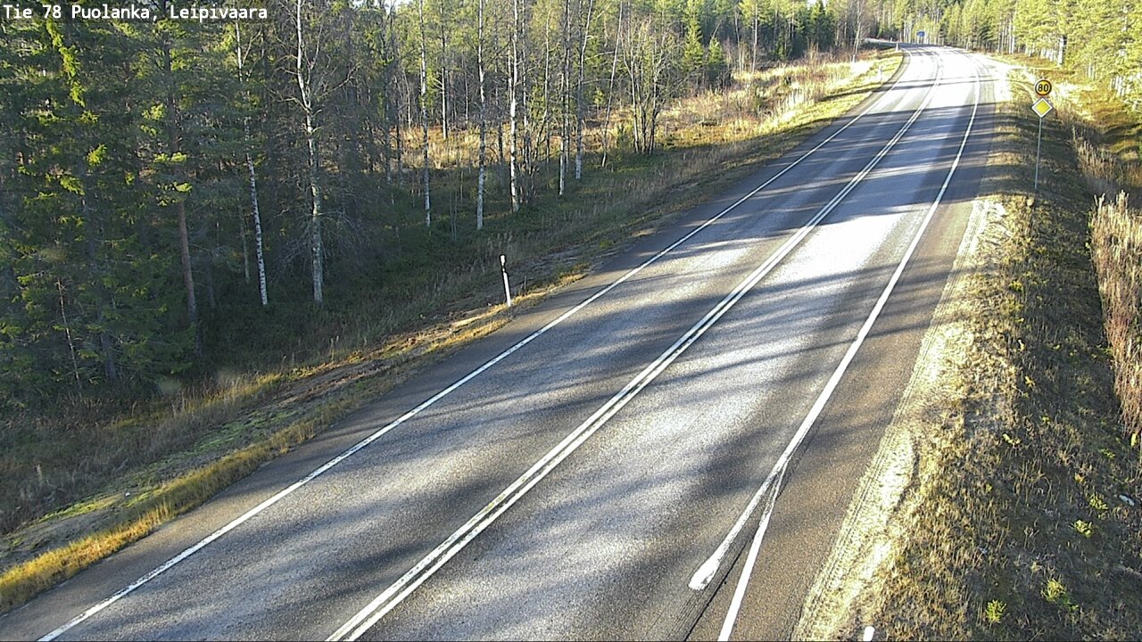 Kelikamerat Kuva Tie 78 Puolanka, Leipivaara, Puolanka, Kainuu