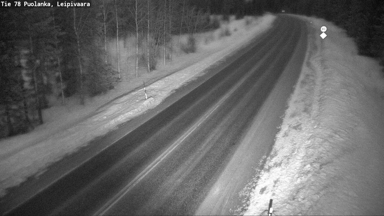 Kelikamerat Kuva Tie 78 Puolanka, Leipivaara, Puolanka, Kainuu