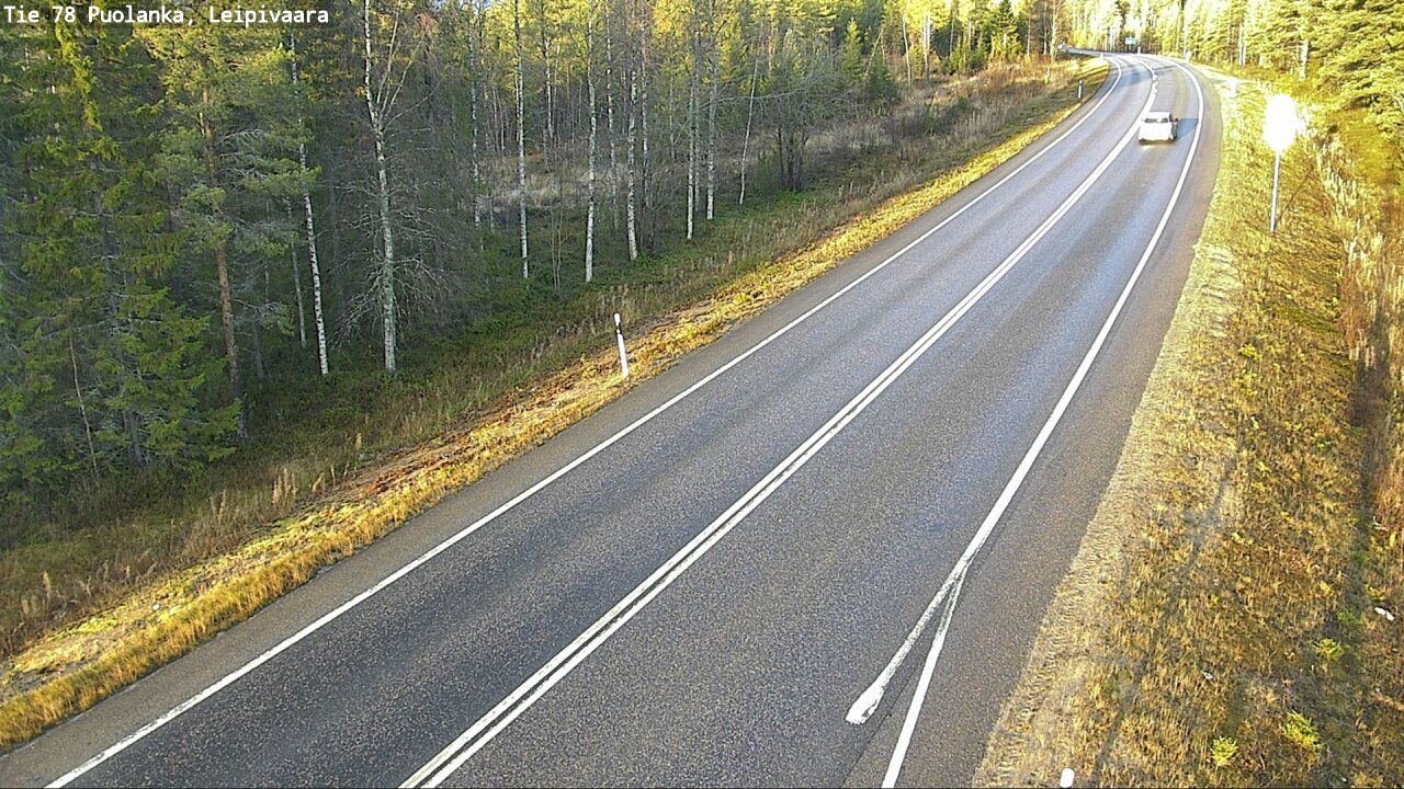 Kelikamerat Kuva Tie 78 Puolanka, Leipivaara, Puolanka, Kainuu