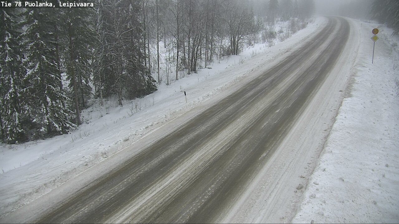 Weather Camera Image Road 78 Puolanka, Leipivaara, Puolanka, Kainuu