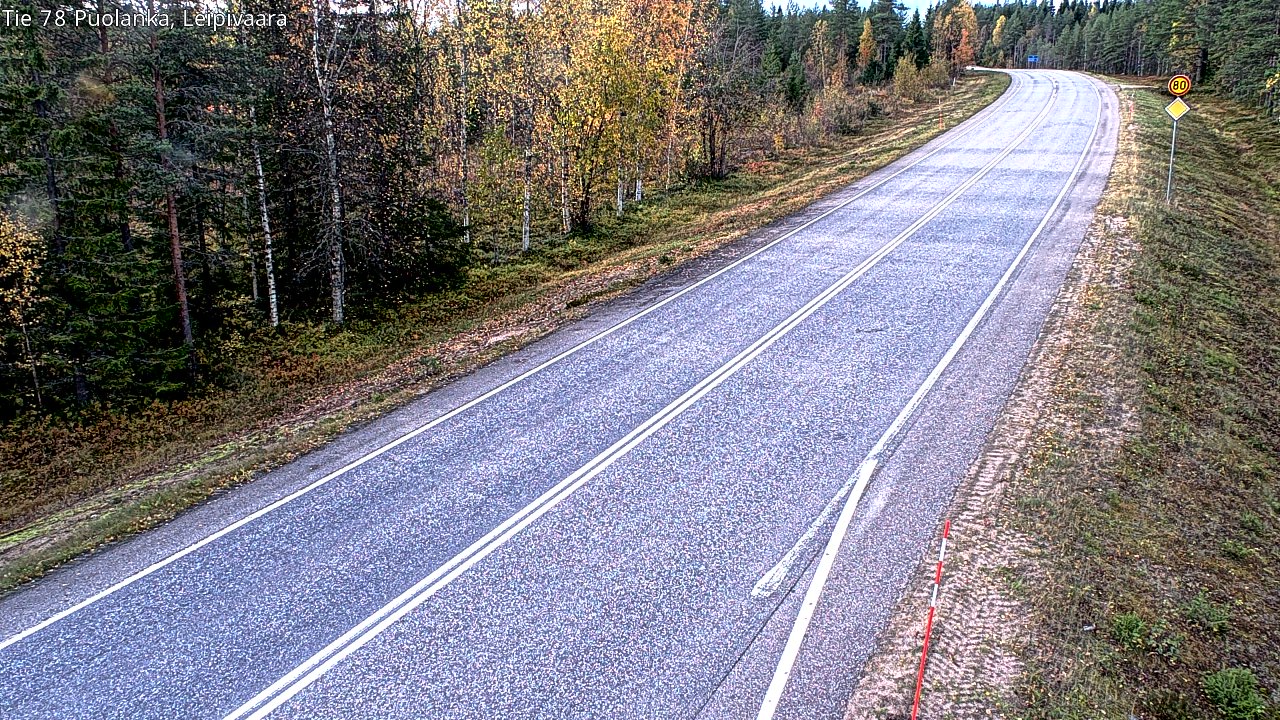 Kelikamerat Kuva Tie 78 Puolanka, Leipivaara, Puolanka, Kainuu