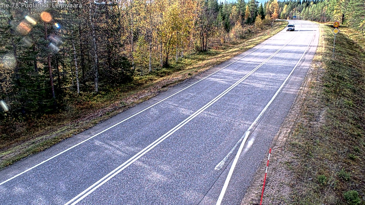 Kelikamerat Kuva Tie 78 Puolanka, Leipivaara, Puolanka, Kainuu