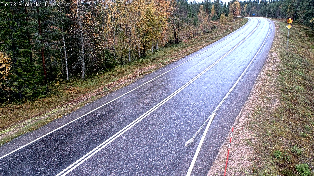 Kelikamerat Kuva Tie 78 Puolanka, Leipivaara, Puolanka, Kainuu